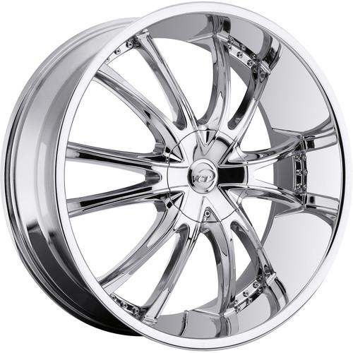 26x10 chrome vct bossini wheels blank +15