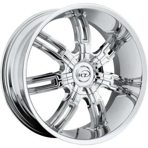 28x10 chrome vct mafioso wheels blank +15