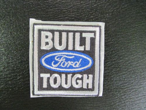 Built ford tough embroidered adhesive patch