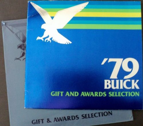 1979 buick gift and awards selection dealer brochure with envelope