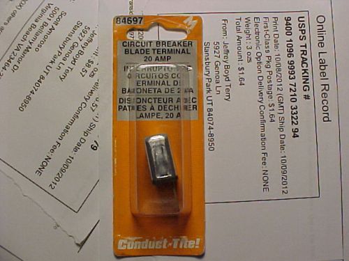 Dorman 20 amp circuit breaker breakaway tab 84697