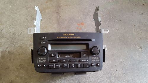200120022003 acura mdx bose am/fm radio tape 6 compact disc changer part #39100-