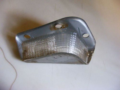 1968 pontiac firebird park light right parking lamp lense cover plastic