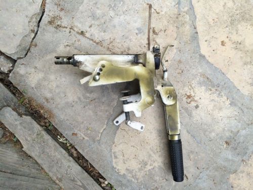 1970s chrysler outboard transom clamp and tiller handle