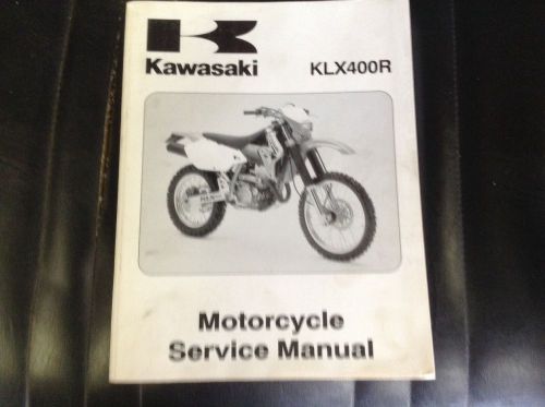 2003 kawasaki klx 400 shop manuel