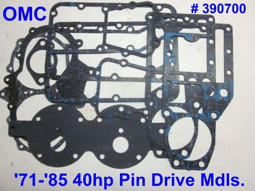 Power head gasket set omc-40hp (pin drive moodels) &#039;71-&#039;85 #390700