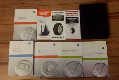 2013 vw passat owners manual  complete set + free shipping l@@k