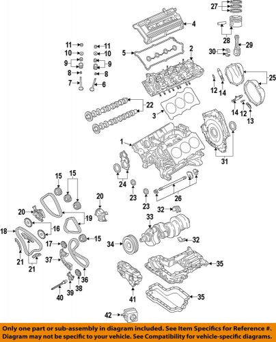 Audi 078105591cswa engine crankshaft main bearing/main bearings
