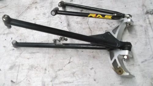Ski-doo mach z 1000 rev rt left hand a-arm assy with spindle 2005-2007