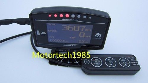 Universal car auto multifunction meter digital electric gauges full kit