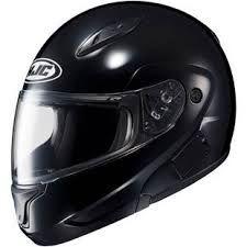 Hjc cs-r2 full face motorcycle helmet gloss black size large