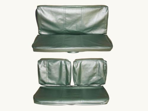 Pg classic 7704-ben-434 1970 roadrunner &amp; satellite bench seat cover set (green)