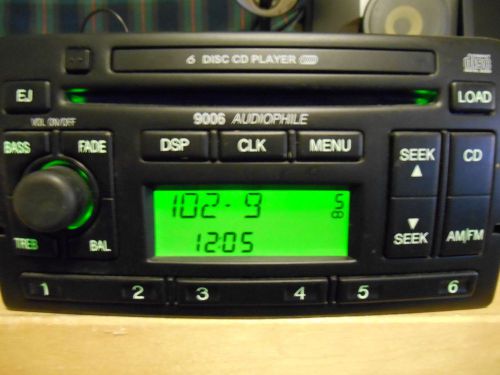 2004 ford focus (9006 audiophile), excluding svt stereo - m# 3s41-18c815-da