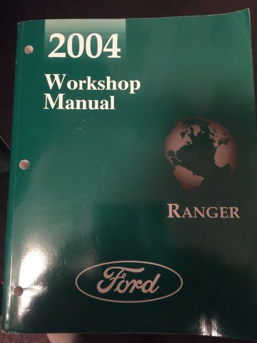 2004 ford ranger workshop manual
