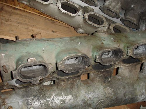 6-71 detroit diesel marine &#034;cast aluminum&#034; water cooled exhaust manifold 5187630