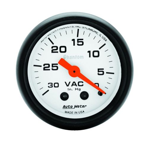 Auto meter 5784 phantom; mechanical vacuum gauge