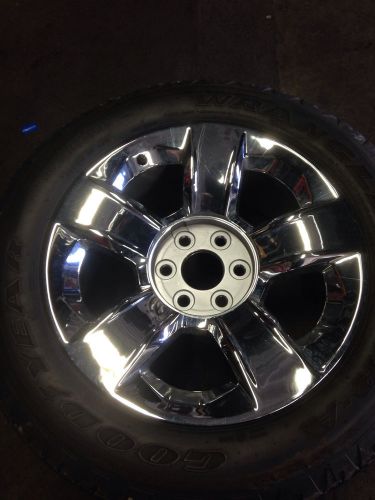 2015 silverado/sierra chrome oem wheels