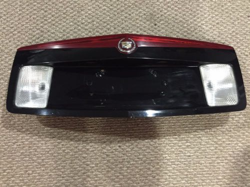 03 04 05 06 07 cadillac cts 3rd brake panel reverse light license plate housing