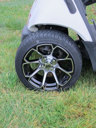 Golf cart wheel and dot tire combo  14&#039;&#039; wheel  club car, ez-go and yamaha