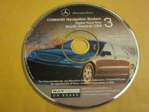 Mercedes benz navigation cd # 3 oem north central