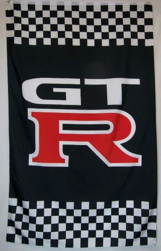 Gtr racing car flag 5&#039; x 3&#039; indoor outdoor automotive banner