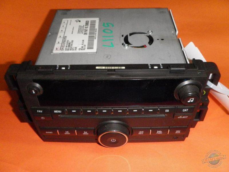 Radio sierra 1500 pickup 1193179 07 08 09 10 11 12 am-fm-cd tested gd