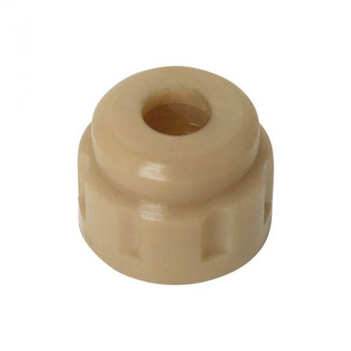 Antenna hold down nut - tan plastic - ford