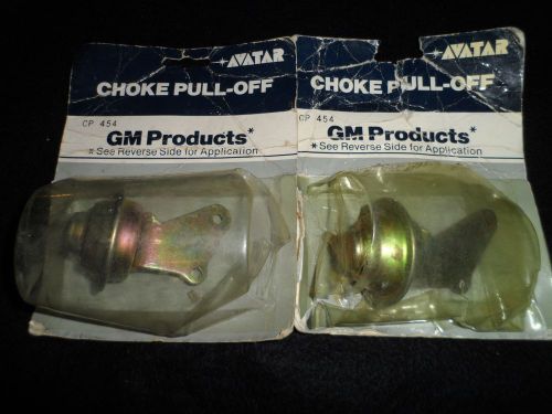 2 gm choke pull-off cp-454 carburator vintage un-open package usa made