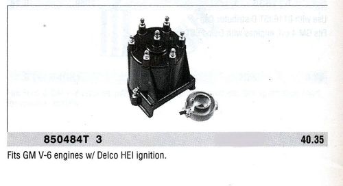 Mercruiser cap and rotor kit  part# 850484t 3