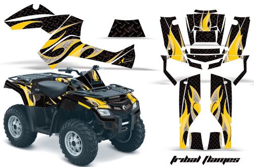 Can am amr racing graphics sticker kits atv canam outlander 500/650 decals tfyb
