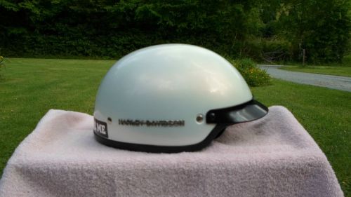 Harley davidson women&#039;s helmet pearl white