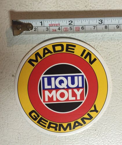 Liqui moly genuine sticker decal
