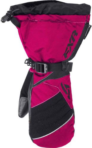 New fxr-snow fusion women&#039;s waterproof gloves/mitts, fuchsia-pink, xl