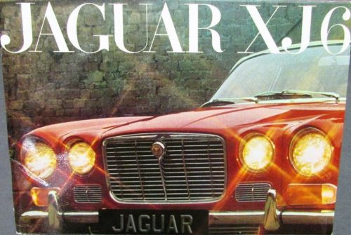 Original 1969 jaguar prestige dealer sales brochure xj6 nice rare