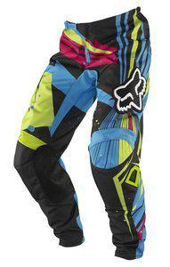 New!!! fox racing 180 undertow pants, color blue, pink, and green, size 28
