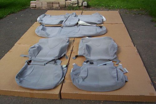 2007 toyota camry xle oem cloth seat covers grey