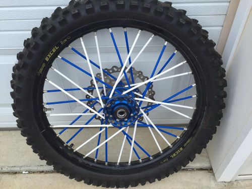 Front wheel 1.60x21 dark blue/black talon/excel for yamaha yz400-450f 1998-2013