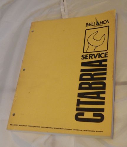 1973 - 1979 bellanca citabria 7eca, 7gcaa, 7gcbc &amp; 7kcab service manual