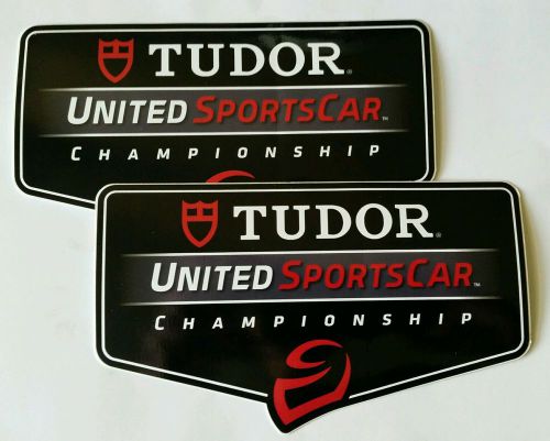 Tudor united sports car racing decals stickers imsa road course wec offroad