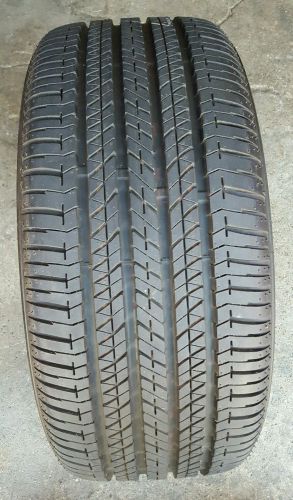 (1) 245/45r17 95h bridgestone turanza el400 moextended runflat used tire 2013