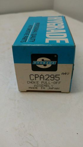 Hygrade choke pull-off assembly cpa295 gmc 1984 nos nib