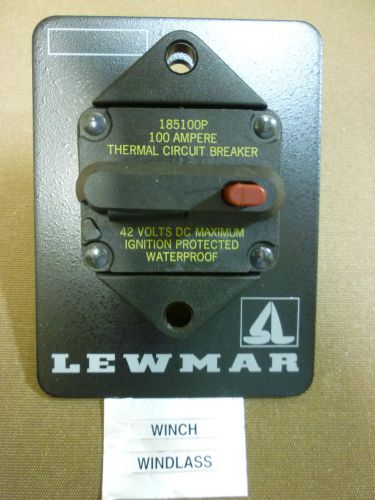 Lewmar 100 amp circuit breaker
