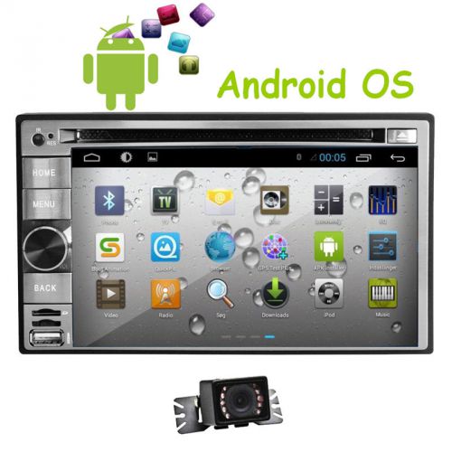 2 din dvd android 4.4 car stereo gps navigation wifi 3g bluetooth ipod radio