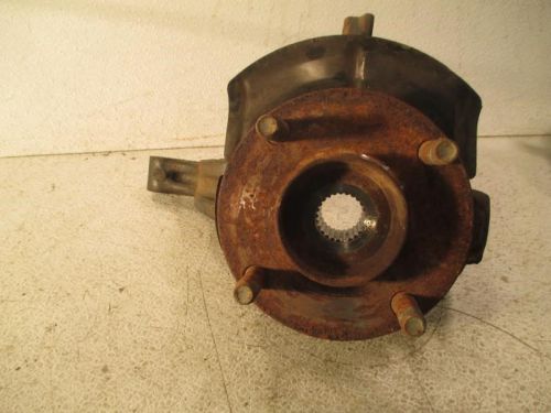 2007 to 2012 nissan versa drivers left front spindle &amp; hub assm. (no abs)