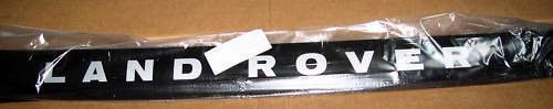 Land rover brand lr3 lr4 discovery 3 or 4 genuine hood deflector brand new