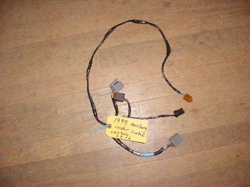 1998 ford mustang interior center console wiring harness