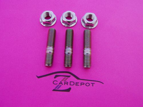 Datsun 1970-73 240z  exhaust manifold to pipe stud set new oem 517