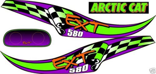 Arctic cat 580 ext kit, decal graphic aftermarket
