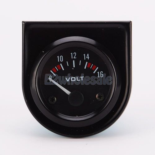 52mm universal digital led 8-18v auto car volt voltmeter voltage gauge