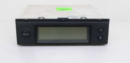 Nissan micra p12 central info display lcd monitor Écran clock / uhr 5315731